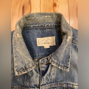 All Saints Denim Jacket Size L